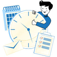 Planning process animation - software development planning and research