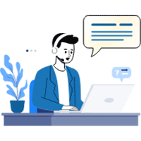 Support process animation - customer support and maintenance services